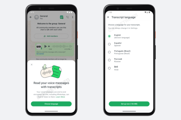 WhatsApp Luncurkan Fitur Transkrip Suara Cerdas untuk Pengguna Lokal