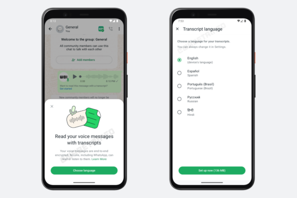 WhatsApp Luncurkan Fitur Transkrip Suara Cerdas untuk Pengguna Lokal