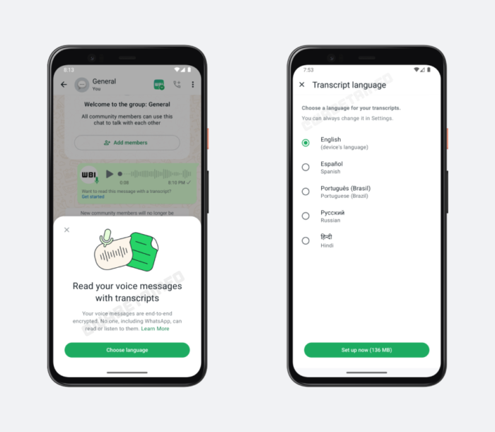 WhatsApp Luncurkan Fitur Transkrip Suara Cerdas untuk Pengguna Lokal