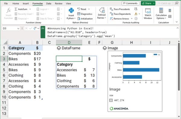 Microsoft Excel Hadirkan Integrasi Python untuk otomatisasi data