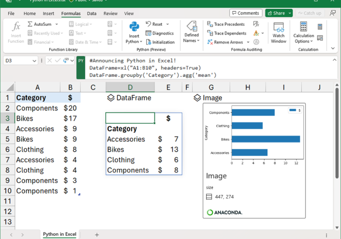 Microsoft Excel Hadirkan Integrasi Python untuk otomatisasi data