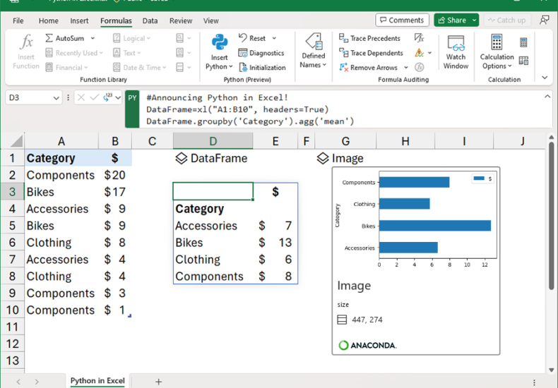 Microsoft Excel Hadirkan Integrasi Python untuk otomatisasi data