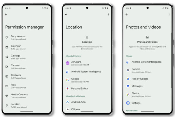 ilustrasi pengaturan izin aplikasi pada smartphone
